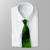 Glitter shine glow green confetti sequenties Chris Stropdas (Gebonden)