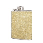 Glitter Shiny Luxury Golden Heupfles (Links)