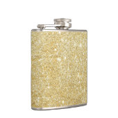 Glitter Shiny Luxury Golden Heupfles (Rechts)