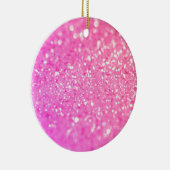 Glitter Shiny Luxury Keramisch Ornament (Rechts)