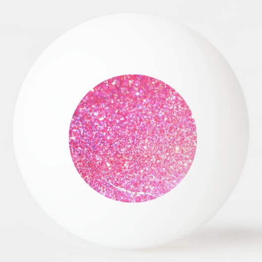Glitter Shiny Luxury Pingpongbal (Voorkant)