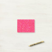 Glitter Shiny Sparkley Post-it® Notes (Op bureau)