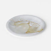 Glitter-sierplanten Papieren Bordje (Gekanteld)