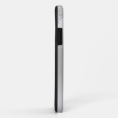 Glitter Silver op persoonlijke titel uitlijnen Case-Mate iPhone Case (Achterkant/rechts)