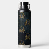 Glitter Skulls Waterfles (Voorkant)