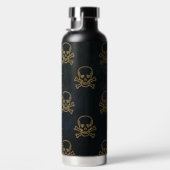 Glitter Skulls Waterfles (Rechts)