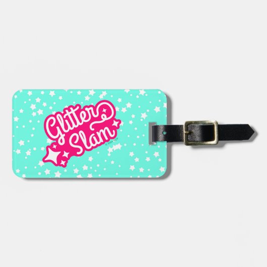 Glitter Slam Bagagelabel (Voorkant horizontaal)