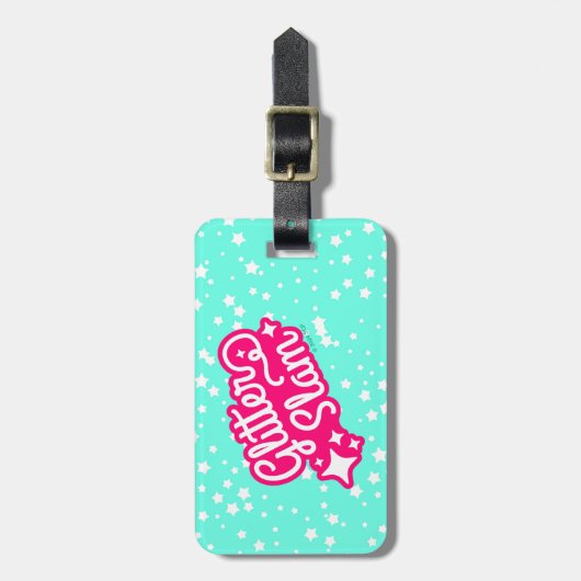 Glitter Slam Bagagelabel (Voorkant verticaal)