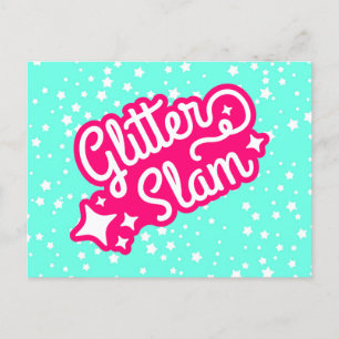 Glitter Slam Briefkaart