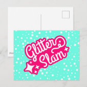 Glitter Slam Briefkaart (Voorkant / Achterkant)