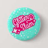 Glitter Slam Ronde Button 5,7 Cm (Voorkant)