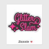 Glitter Slam Sticker (Vel)