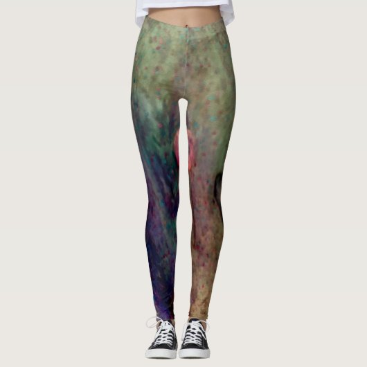 Glitter Slime Broek Leggings (Voorkant)