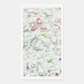 Glitter Slime Guest Towels White Servet (Voorkant)