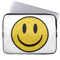 Glitter Smile Face