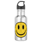 Glitter Smile Face Waterfles (Voorkant)
