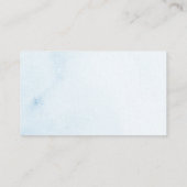 Glitter Sneeuwvlokken brengen een recept Vrijgezel Informatiekaartje (Achterkant)