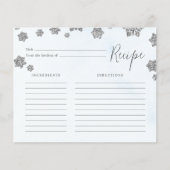 Glitter Sneeuwvlokken Winter Vrijgezellenfeest Rec (Voorkant)