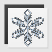 Glitter Snowflake - Baby Blue Branches (Voorkant / Achterkant)