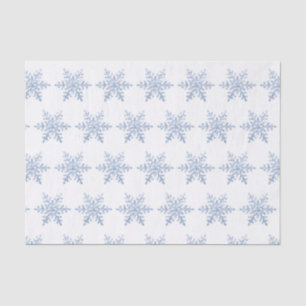 Glitter Snowflake Pattern Tissuepapier
