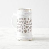 Glitter Snowflakes Bierpul (Voorkant links)