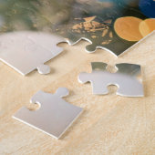 Glitter Snowflakes kerstversieringen Legpuzzel (Zijkant)