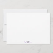 Glitter Snowflakes Sweet 16 Winter Uitnodiging (Achterkant)