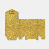 Glitter Sparkle Birthday Party Favor Boxes Bedankdoosjes (Uitgevouwen)