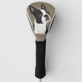 Glitter Sparkle Boston Terrier Dog Cute Golfheadcover