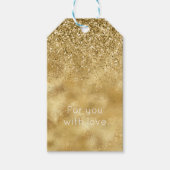 Glitter Sparkle Cadeaulabel (Voorkant)