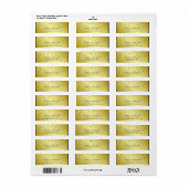 Glitter Sparkle Confetti Stippen Etiket (Full Sheet)