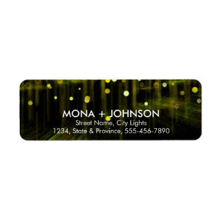 Glitter Sparkle Confetti Stippen Moderne Retourlab Etiket