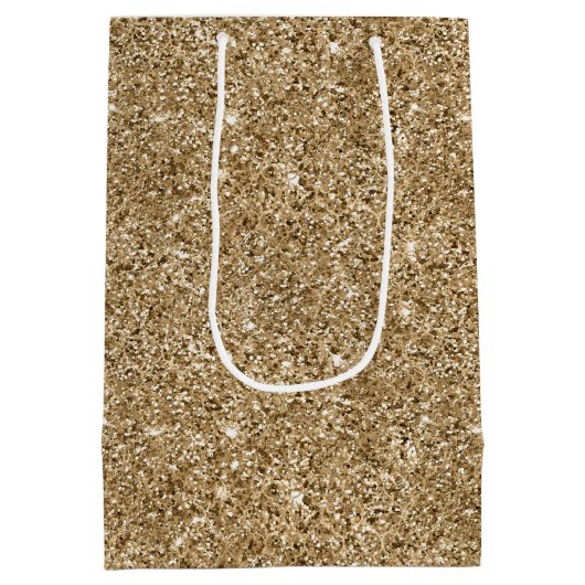 Glitter Sparkle Medium Cadeauzakje (Achterkant)