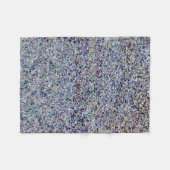 Glitter Sparkle Shiny Shimmer Glitter Fleece Deken (Voorkant (Horizontaal))
