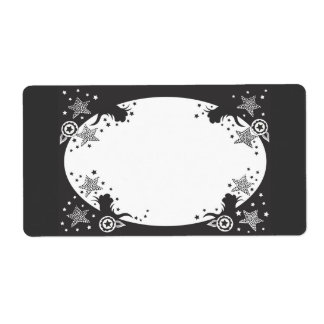 Glitter Sparkle Star Confetti Lights Etiket