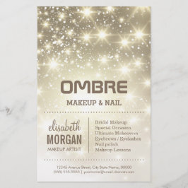 Glitter Sparkles Beauty Salon Flyer