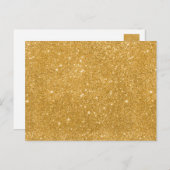 Glitter Sparkles Briefkaart (Voorkant / Achterkant)
