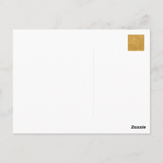 Glitter Sparkles Briefkaart (Achterkant)