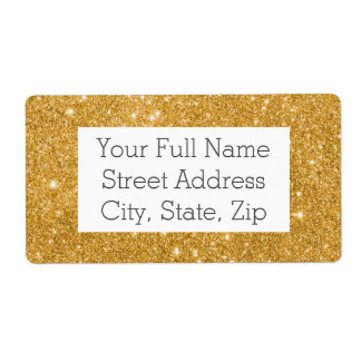 Glitter Sparkles Etiket
