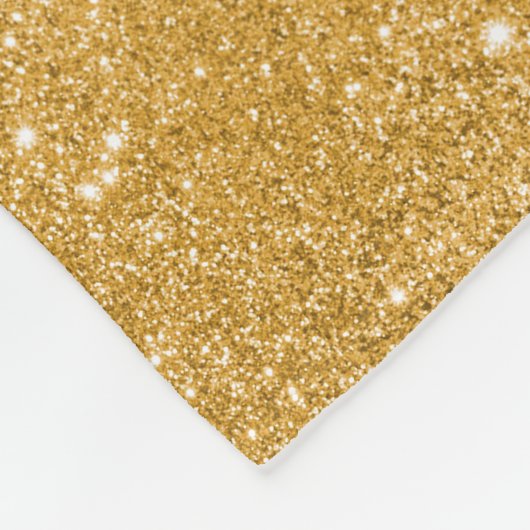 Glitter Sparkles Fleece Deken (Hoek)