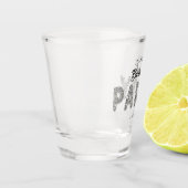 Glitter Sparkles Fun Bachelorette Party Shot Glas (Links)