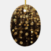 Glitter Sparkles Keramisch Ornament (Voorkant)