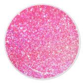 Glitter Sparkley Diamond Keramische Knop (Voorkant)