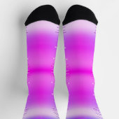 Glitter Sparkly Paarse Roze Neon Sokken (Top)