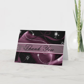 Glitter Sparks Dankkaart Bedankkaart