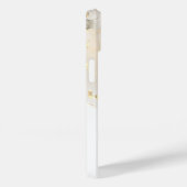 Glitter, speciaal gepersonaliseerd monogrammed Gol Case-Mate iPhone Case (Achterkant / Rechts)