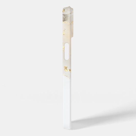 Glitter, speciaal gepersonaliseerd monogrammed Gol Case-Mate iPhone Case (Achterkant / Rechts)