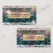 Glitter | Star Dust | Shimmer Visitekaartje (Voorkant / Achterkant)