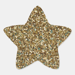 GLITTER STAR STICKERS