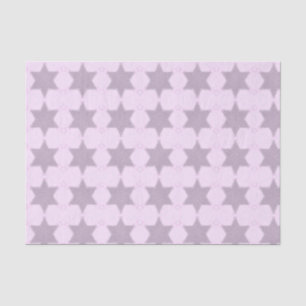 Glitter Star van David blush geometrisch Tissuepapier